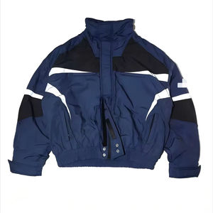 OEM ODM Bomber <b>Jacket</b> Polyester Windbreaker and Waterproof <b>Flight</b> with Zipper Casual Waterproof Bomber <b>Jacket</b> for <b>Men</b> - Product Image 1