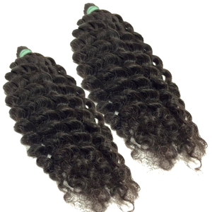 Vendeur en gros de cheveux indonésiens, cheveux vierges humains Remy en vrac, 100% naturels, bouclés ou lisses - Product Image 3