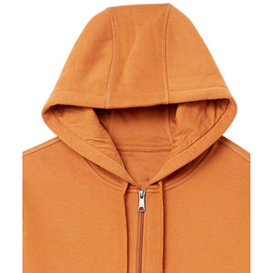 Sudaderas con Capucha Vintage para Hombre, de Algodón Grueso Lavado al Ácido, con Cierre y Estampado 3D - Product Image 4