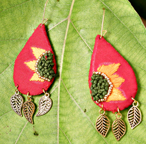 Boucles d'oreilles brodées de perles, boucles d'oreilles multi-perles personnalisées, bijoux de fête pour femmes au meilleur prix, boucles d'oreilles en perles - Product Image 3