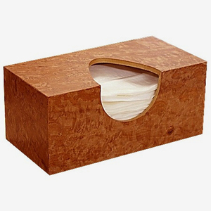 Cubierta de caja de pañuelos de madera - Product Image 2