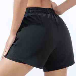 Femmes Respirant Écologique Séchage Rapide Athlétique Fitness Training Gym Yoga et Running Shorts Polyester/Coton Offre Spéciale Sexy - Product Image 3