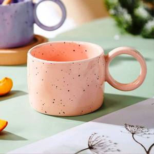 Pink <b>Mugs</b> Hot Selling product Printed Handmade Ceramic <b>mug</b> <b>Coffee</b> Cups - Product Image 4