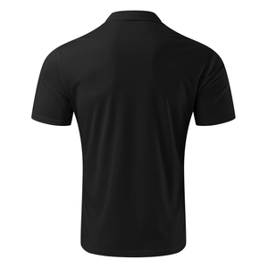 เสื้อเชิ้ตผู้ชายผ้าถักโพลีเอสเตอร์/คอตตอน 200 กรัม ความยาวปกติ สไตล์วินเทจ ป้องกันการหดตัว ติดกระดุม ปักโลโก้ตามสั่ง - Product Image 3