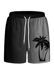 2025 été grande taille coton pantalon pour homme actif athlétique dessin animé sublimé pantalon marque logo taille élastique Shorts - Product Image 2