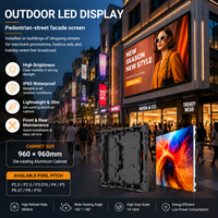 Pantalla LED para Exteriores TOPvision, Impermeable, a Todo Color, de Alto Brillo, Animación para Publicidad en Vallas Publicitarias, Negocios de Autoservicio