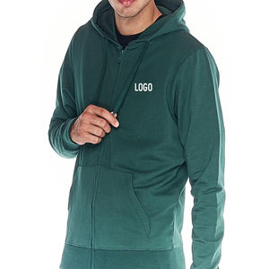 Veste coupe-vent pour homme, style sweat à capuche zippé, de bonne qualité, inspirée du hip-hop, par un fabricant de vêtements de confiance - Product Image 2