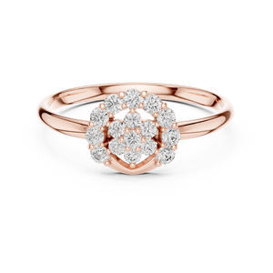 Evadora Bague en diamant 14K pour femme pour fiançailles Bijoux élégants - Product Image 2