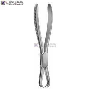 Langenbeck Pince de maintien d'os Pince de maintien de côtes Mâchoire de 11 mm Longueur de 205 mm Instruments médicaux chirurgicaux orthopédiques de chirurgie osseuse - Product Image 4