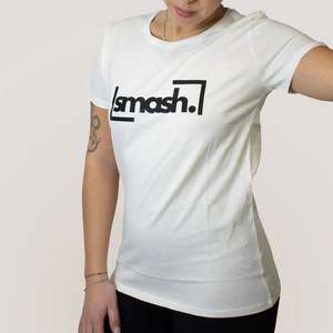 เสื้อยืดผ้าฝ้ายผู้หญิงสีขาว XS - Product Image 2