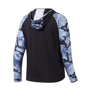 เสื้อตกปลาแขนยาวผ้าโพลีเอสเตอร์ซับลิเมชันกันน้ำ - Product Image 2