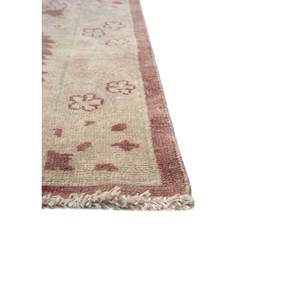 Tapis en laine noués à la main Aalam Floral Pae-5899 Rose & Violet 9x12 pour la décoration du salon et du couloir pour adolescents - Product Image 4