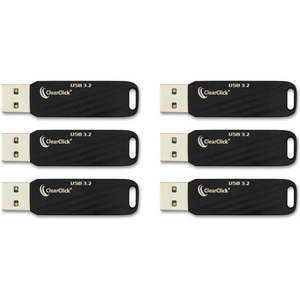 64GB <b>USB</b> 3.2 Flash <b>Drives</b> with <b>USB</b>-A and <b>USB</b>-C Compatibility (6-Pack) - Product Image 1