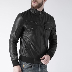 Veste en cuir Streetwear pour hommes-Conçu pour le confort et l'utilisation quotidienne-veste en cuir pour hommes veste pour hommes - Product Image 5