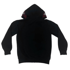 Sudadera con capucha personalizada con bordado 3D de diamantes de imitación gruesa de talla grande impermeable Unisex transpirable Sudadera con capucha de lana de peso pesado - Product Image 4