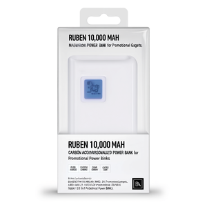 <span class=keywords><strong>RUBEN</strong></span> Power Bank Personalizzato da 10.000mAh per Gadget Promozionali - Product Image 3