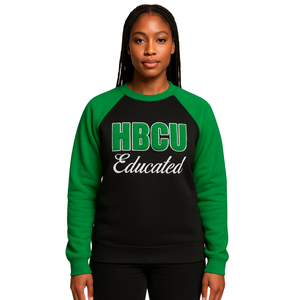 HBCU éduqué noir AKA manches raglan sweat Chenille broderie grecque sororité AKA Divine neuf vêtements pull personnalisé - Product Image 1