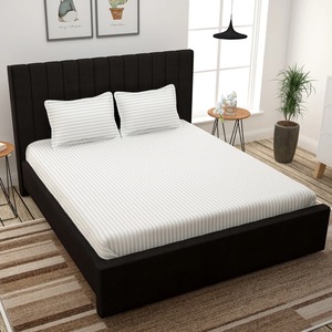 Sang Trọng Trắng Bông Bedsheet Cho Vua Kích Thước Giường Hiện Đại Phong Cách Cao Trên Nhu Cầu Thoáng Khí Mềm Mại Hàng Ngày Thoải Mái Giá Tốt Nhất - Product Image 6