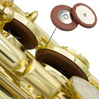 Multiple Size Sax Leather Pads Performances Accessory Replacements Part Saxophone Pads for Soprano Alto Tenor Saxophone Cushion