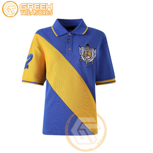 Venta al por mayor Sigma Gamma Rho Mujeres Polos Sorority Ropa Algodón Jersey Transpirable Polo Largo Mujeres Ropa Griega - Product Image 3