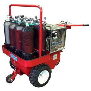 Support de cylindre en acier Mto1200 avec compresseur haute pression pour utilisation avec air comprimé pour 8 cylindres - Product Image 1