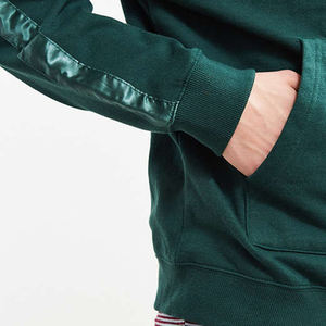 เสื้อมีฮู้ดซักแบบสวมหัวสำหรับผู้ชายผ้าฝ้ายเทอร์รี่สไตล์เกาหลีวินเทจ - Product Image 6