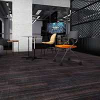 Dalles de moquette pour hôtel PP 50x50, dalles de moquette commerciales en polypropylène, couloir, hall, chambre d'hôtes, projet hôtelier, revêtement de sol