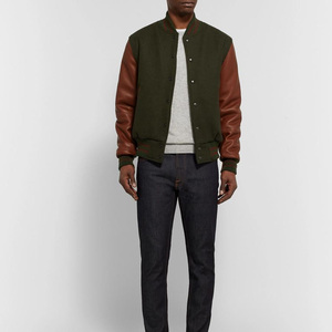 Chaqueta universitaria de béisbol resistente al agua OEM con logotipo personalizado, ropa de calle, bombardero, chaqueta deportiva de invierno para exteriores para hombres - Product Image 4