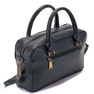 Bolsos de mano de barril de cuero genuino personalización vaca oveja bolsos de mano de barril de cuero de alta calidad - Product Image 4