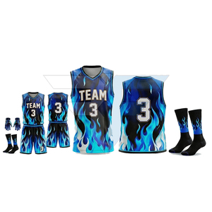 Uniforme de basket-ball pour hommes de haute qualité, design personnalisé, 100% polyester, taille plus, manches courtes, respirant, antibactérien, vente chaude - Product Image 1