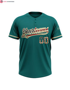 Camisetas de softbol de dos botones Premium para mujer, ropa de béisbol y softbol, camisetas de softbol de sublimación de secado rápido para mujer - Product Image 4