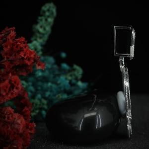 Colgante de Letra Inicial con Moissanita de Corte Brillante Redondo de Lujo, Joyería de Alfabeto Personalizada, Regalo para Hombres y Mujeres por Phoenix Enterprise - Product Image 6