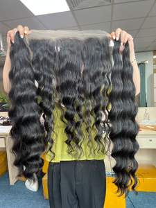 Cheveux bruts vietnamiens vendeurs de cheveux naturels ondulés vierges non traités, cheveux humains à cuticules alignées - Product Image 2