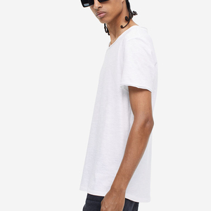 T-shirt en coton pour homme T-shirt oversize sérigraphié à épaules tombantes T-shirts personnalisés avec impression de haute qualité - Product Image 4