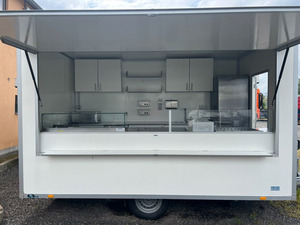 Remolques de comida móviles Café y pizza Hamburguesa Camper Cart Equipo de horneado Tuk; Camión de comida versátil a la venta - Product Image 2