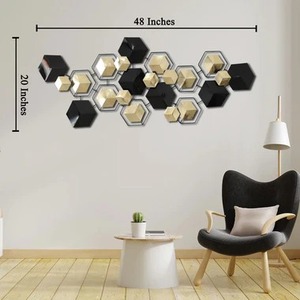 Art mural en métal de haute qualité pour la décoration créative de la maison avec un design artistique et un attrait intérieur moderne - Product Image 3