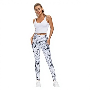 High Quality Custom Logo High Waist Tight Yoga <b>Leggings</b> for Women New Fashion Solid <b>Pattern</b> <b>Legging</b> OEM Service - Product Image 1