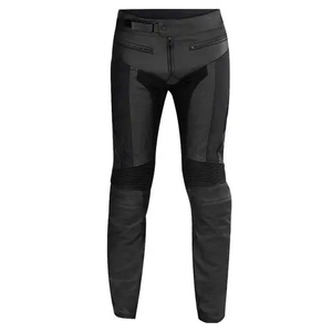 กางเกงหนังวัวสำหรับขี่มอเตอร์ไซค์ ดีไซน์ทันสมัย สำหรับผู้ชายและผู้หญิง  ปักลายได้ตามต้องการ กันลม ระบายอากาศได้ดี  ขอบเอวยืดหยุ่น - Product Image 3