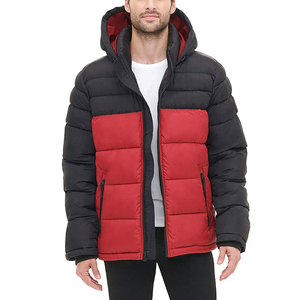 Nouvel Arrivage Vente en Gros Blousons en Laine Matelassés Personnalisés de Haute Qualité pour Hommes, Coupe Oversize, Col Montant, Hiver, Style Urbain, Respirant - Product Image 3