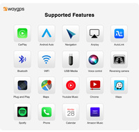 Système Android CarPlay sans fil Ewaygps, décodeur USB Android Auto, boîte MMI pour système BMW NBT CIC EVO