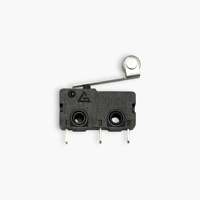 Micro-interrupteur à boulon avec roue, lot de 10, en plastique, AC 125V/250V 5A, rouleau de 5,3 mm, usage industriel, indice de protection IP11, livraison gratuite