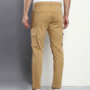Pantalones Cargo Casuales de Cintura Alta para Hombre, Ecológicos, de Secado Rápido, Ligeros, con Cierre de Botón y Múltiples Bolsillos, Color Personalizado - Product Image 3