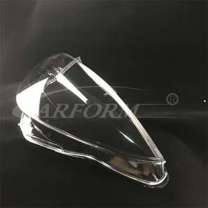 Système d'éclairage automobile Abat-jour <span class=keywords><strong>Prix</strong></span> bon marché Assemblage de voiture Pièces de carrosserie Led Projecteur Lentille Couverture pour phare Led - Product Image 3