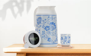 Bouteille d'eau intelligente en acier inoxydable 1,3 L LED Thermos Affichage de la température Flacon thermique Température intelligente - Product Image 4