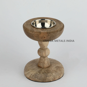 High Quality Metal + Wood <b>Bakhoor</b> Holder Incense Burner Arabic <b>Oud</b> Burner for Home Use - Product Image 3