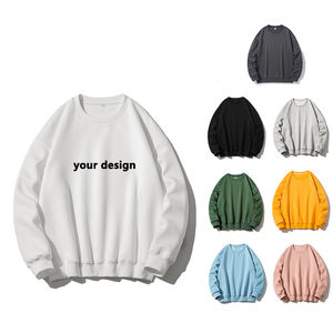 Sudaderas con capucha y cuello redondo para hombre, sudadera unisex de manga larga con estampado personalizado y logotipo bordado - Product Image 2