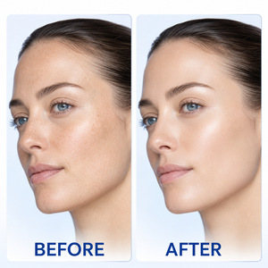 Blue Copper Peptides Bakuchiol Plump Glow <b>Serum</b> 30mL <b>Face</b> Firming <b>Serum</b> With Collagen Adenosine Niacinamide Hyaluronic Acid - Product Image 3