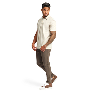 Vêtements de rue en gros, polo de sport en coton mercerisé uni, polos de sport pour hommes - Product Image 3