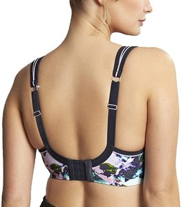 Soutien-gorge de sport personnalisé en nylon spandex pour le fitness, le yoga, designer de haute qualité, transfert de chaleur, logo taille XL, sangle sexy réglable pour la salle de sport - Product Image 4