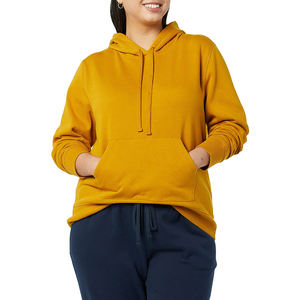 Sweat à capuche blushed Style nouveau 2025 manches longues Fit femmes polaire pull à capuche quantité minimale de commande bas sweats à capuche avec motif imprimé vente en vrac - Product Image 6